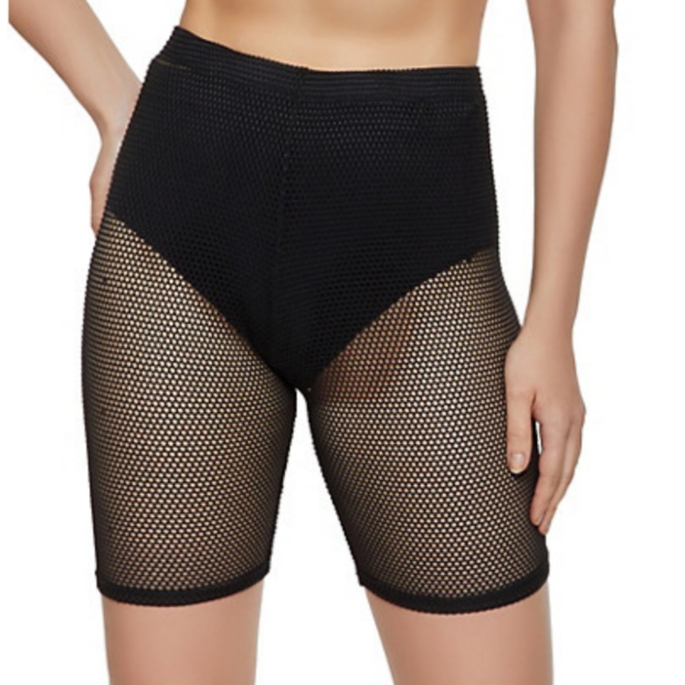 Midnight Ravecation Fishnet Short